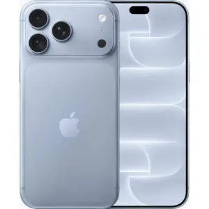 Apple iPhone 18 Pro Max Smartphone, 6.9" Super Retina XDR OLED Display, A20 Pro Chip, 6 Core CPU, 7 Core GPU, 16 Core Neural Engine, 512GB Storage, TDRA Version, ESIM Only, Glacier | 18-PM