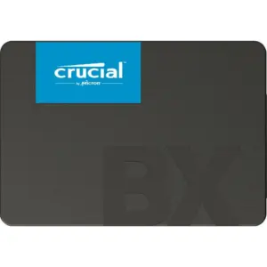 Crucial BX500 SATA 2.5" Internal SSD, 1TB Capacity, 540 Mb/s Sequential Read, 500 Mb/s Sequential Write, 360TB TBW SSD Endurance, Black | CT1000BX500SSD1