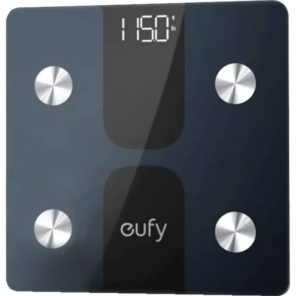 eufy Smart Scale C1 Weight Scale, Body Fat Scale, Wireless Digital Bathroom Weighing Scale, 12 Measurements, Weight/Body Fat/BMI, Fitness Body Composition Analysis Smart Scale, Black | T9146K15 - Image 2