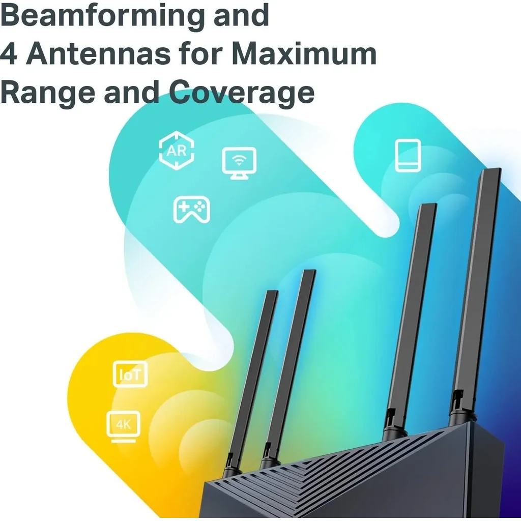 TP-Link AX3000 Dual-Band Wi-Fi 6 Smart Router | Archer AX50 - Image 4