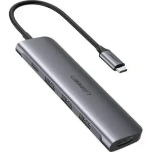 UGreen 5-in-1 USB C Hub with 4K HDMI, Support 100W PD Charging, 5Gbps Data Transfer | 50209