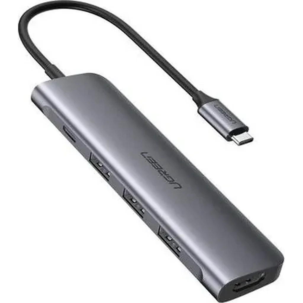UGreen 5-in-1 USB C Hub with 4K HDMI, Support 100W PD Charging, 5Gbps Data Transfer | 50209