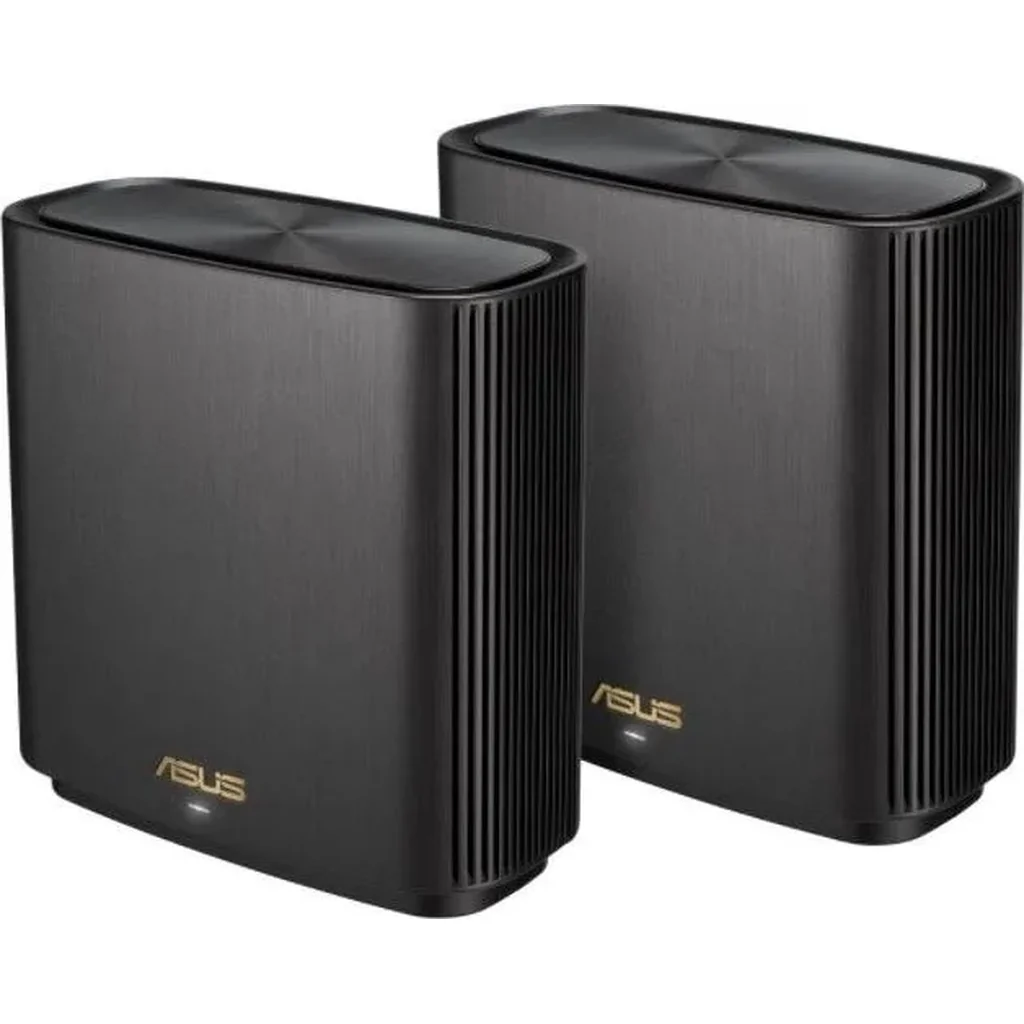 ASUS ZenWiFi AX6600 (XT8) Tri-Band Mesh WiFi 6 System, Coverage up to 5500 sq.ft & 6+ Rooms, AiMesh, Included Lifetime Internet Security, Easy Setup, Parental Control, 2 Pack, 2 Pack | 90IG0590-MO3G20