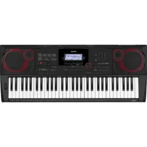 Casio CT X3000 61 Key Portable Arranger Keyboard AiX Sound Engine, 800 Tones, 17 Track MIDI Recorder, 6W 2 Speakers, USB/Battery Powered, Black | CT-X3000