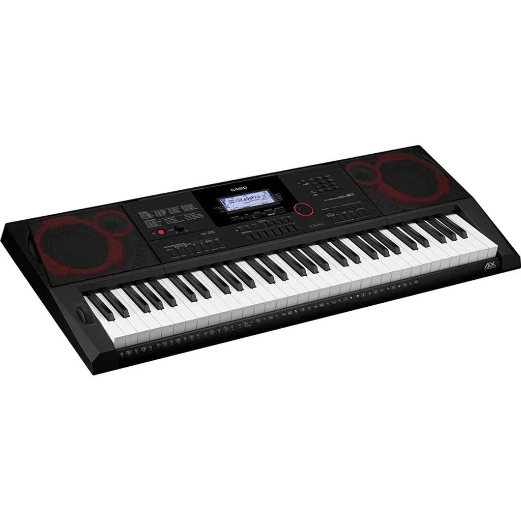Casio CT X3000 61 Key Portable Arranger Keyboard AiX Sound Engine, 800 Tones, 17 Track MIDI Recorder, 6W 2 Speakers, USB/Battery Powered, Black | CT-X3000 - Image 2