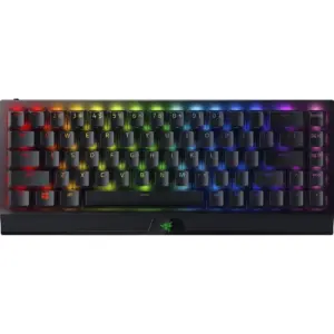 Razer BlackWidow V3 Mini HyperSpeed 65% Wireless Mechanical Gaming Keyboard, HyperSpeed Wireless Technology, Yellow Mechanical Switches, Tactile & Clicky - Doubleshot ABS keycaps | RZ03-03890100-R3M1