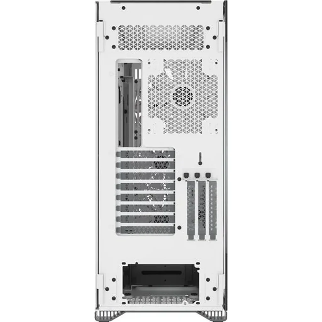 Corsair iCUE 7000X RGB Tempered Glass Full-Tower ATX PC Case, 4x SP140 RGB Pre-Installed Fan, Up to 360mm Radiator & 12x 120mm Fan Support, White | CC-9011227-WW - Image 6