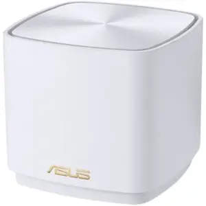 ASUS ZenWifi XD4 AX1800 WiFi Mini Wireless Router, Gigabit Ethernet Tri-band, WiFi 6, 2.4 GHz/5 GHz, 2x Gigabit LAN, White | 90IG05N0-MO3R60