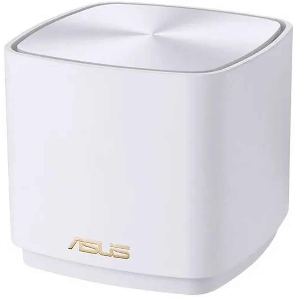 ASUS ZenWifi XD4 AX1800 WiFi Mini Wireless Router, Gigabit Ethernet Tri-band, WiFi 6, 2.4 GHz/5 GHz, 2x Gigabit LAN, White | 90IG05N0-MO3R60
