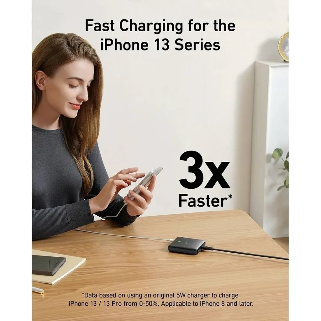 Anker PowerPort Slim 65W PD+4 Charger, 65W 4 Port PIQ 3.0&GaN Fast Charger Adapter, PowerPort Atom III Slim Wall Charger, a 45W Power Delivery Port, Superior Safety, Black | AN.A2045K11.BK - Image 5