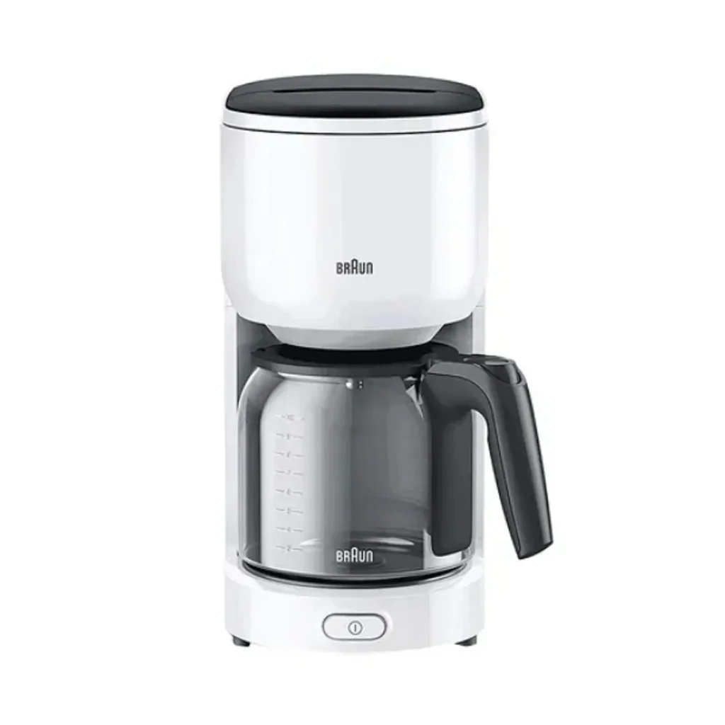 Braun Coffee Maker Pure Ease 1000 W KF3100 - White | KF3100 - Image 2