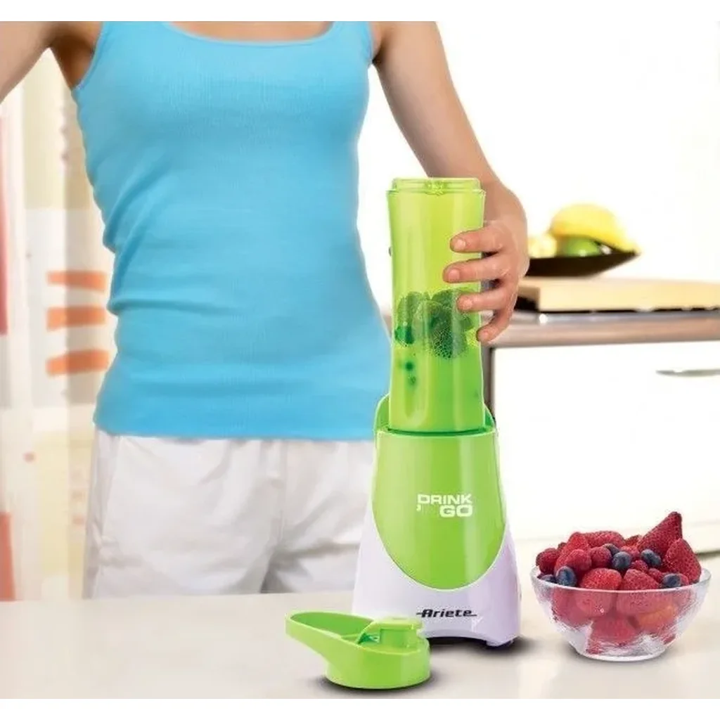 Ariete Drink N Go Blender With 2 Jar 300 W 563/00 - Green/White | 563 - Image 2