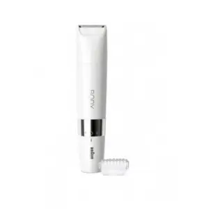 Braun BS 1000, Body Mini Trimmer Wet & Dry With Trimming Comb, 10 x 4 x 19 cm - White | BS1000