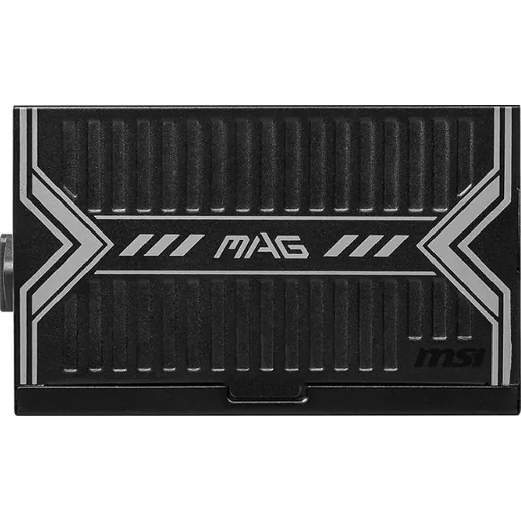 MSI MAG A650BN 650W 80Plus Bronze ATX Power Supply, DC-DC Circuit Design, 120 mm Fan Size, Active PFC, 100-240Vac, ATX Compatibility, Black | 306-7ZP2B18-CE0 - Image 5