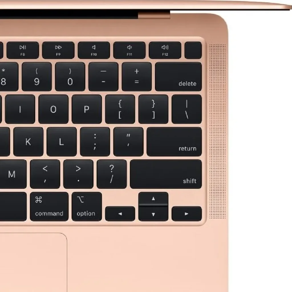 Apple MacBook Air 13.3'' Retina Display Laptop, M1 Chip 8 Core, 8GB RAM, 256GB SSD, MacOS, English Keyboard, Wifi, Bluetooth, Gold | MGND3B/A - Image 3