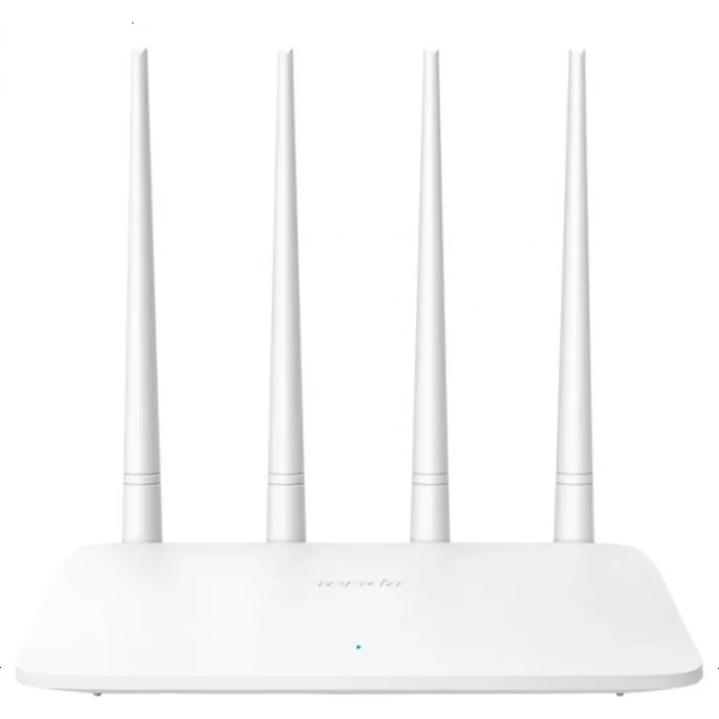 Tenda F6 V4.0 Wireless N300, Wi-Fi Router 300, Easy Setup, 300mbps, 4x 5dBi External Antennas -White | F6