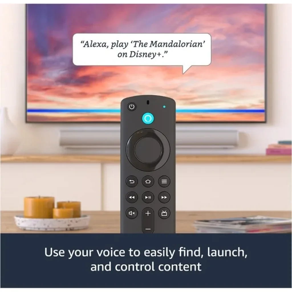 Amazon Fire TV Stick, 4K Max Streaming Media Player, With All-New Alexa Voice Remote, Includes TV Controls, Black | B08MQZXN1X - Image 4
